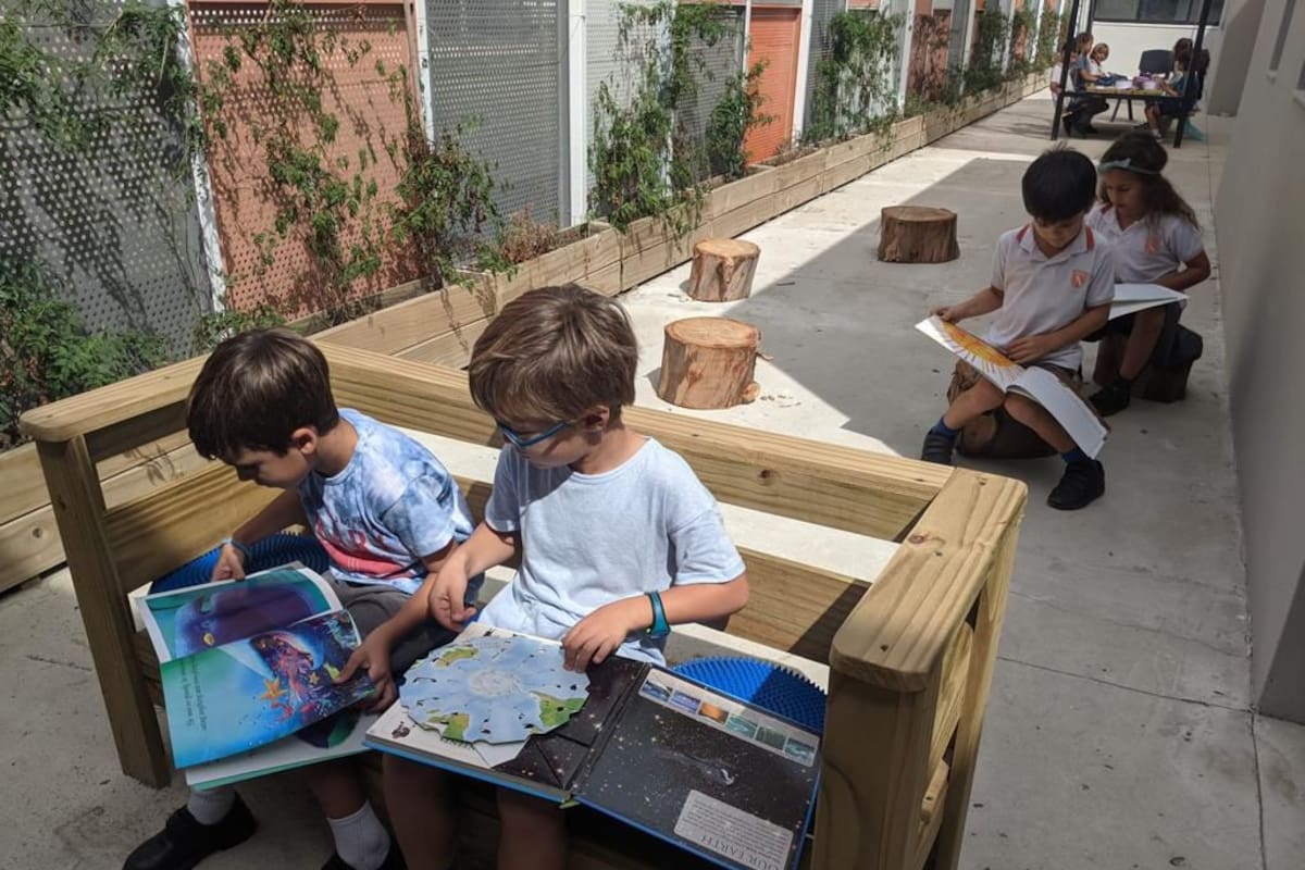 En las escuelas de la Red Itinere buscan estimular el movimiento para el aprendizaje