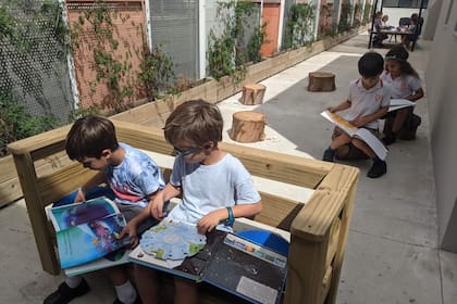 En las escuelas de la Red Itinere buscan estimular el movimiento para el aprendizaje