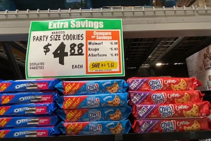 En las góndolas de Winco Foods los precios a veces son bastante más bajos que en otras tiendas