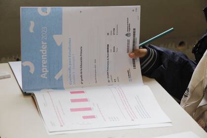 En las pruebas Aprender que en 2023 se tomaron a alumnos de 6° grado del nivel primario, un 33,6% de los chicos no alcanzó en lengua el nivel satisfactorio