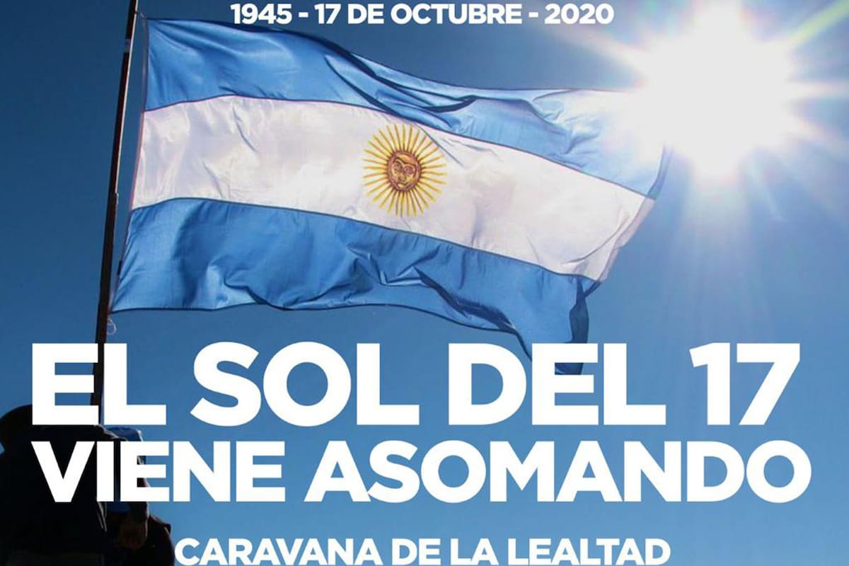 En las redes sociales circula la convocatoria para el 17 de octubre, la emblemática fecha del peronismo