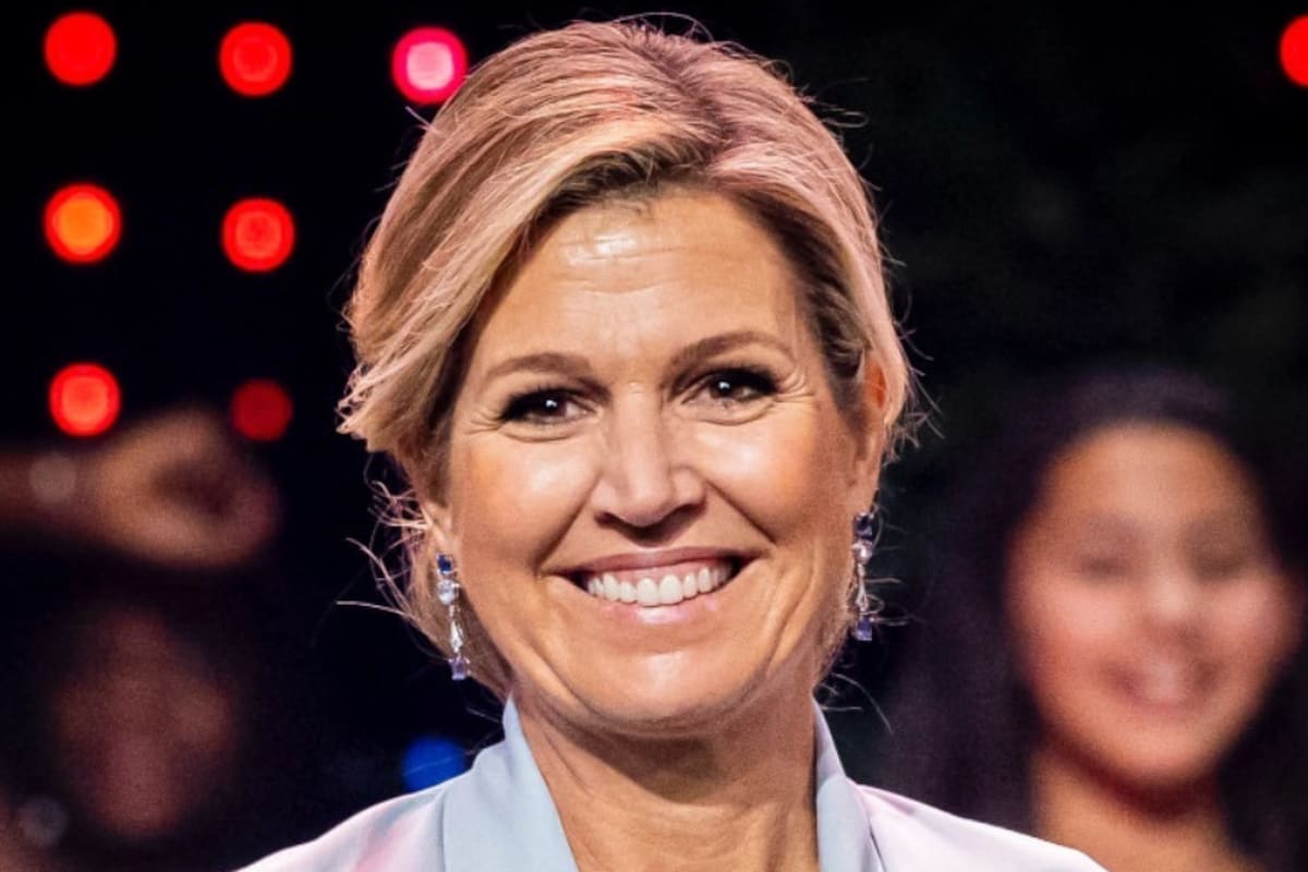 En las redes sociales circuló una foto de Máxima con un vestido digno de una reina