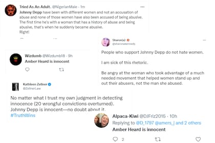 En las redes sociales comenzó la apuesta por el juicio entre Johnny Depp y Amber Heard