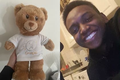En las redes sociales mostró el peluche, que ahora lleva el nombre de su mejor amigo