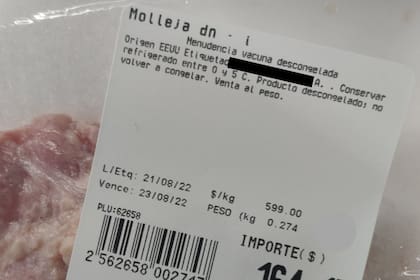 En las redes sociales se desató una polémica por la importación de mollejas de Estados Unidos