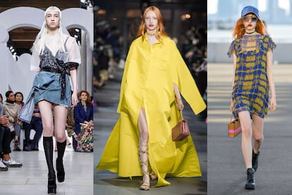 En las semanas de la moda de Nueva York y de París, Imán Kaumann tuvo su lugar destacado