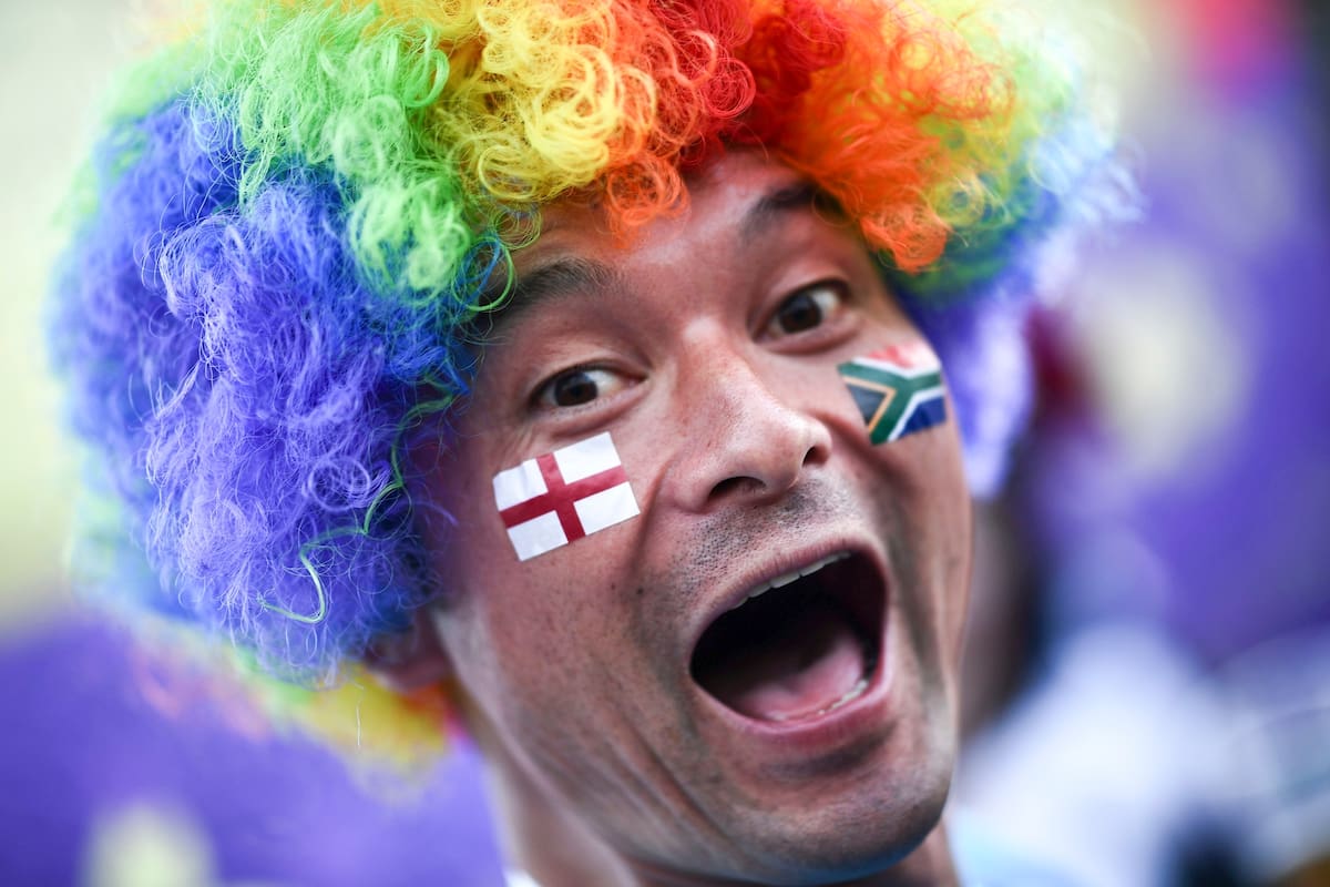 En las tribunas: un protagonista de uno de los mundiales más coloridos