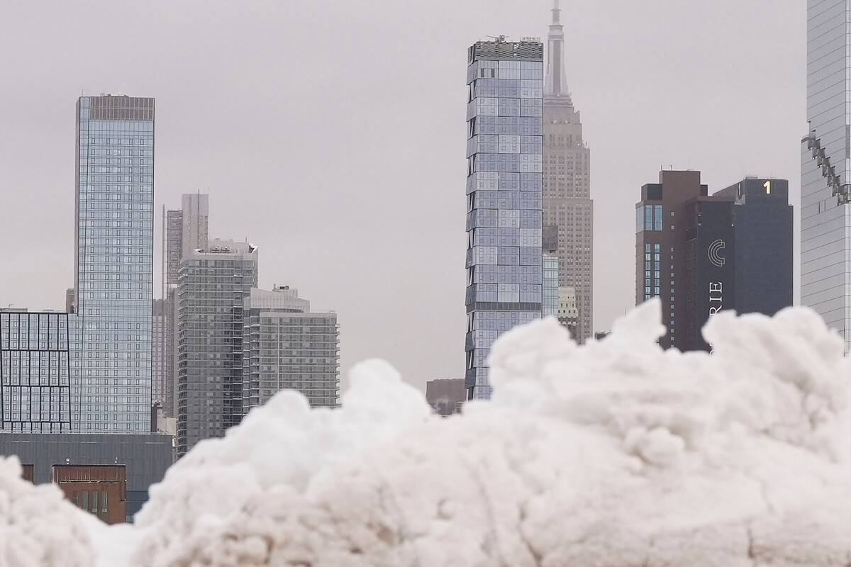 En las últimas 48 horas, el NWS confirmó acumulaciones significativas en el norte del estado de Nueva York