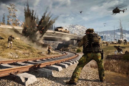 En las últimas actualizaciones de Warzone se pudo notar que varias construcciones como las vías de tren que recorren circularmente todo el mapa
