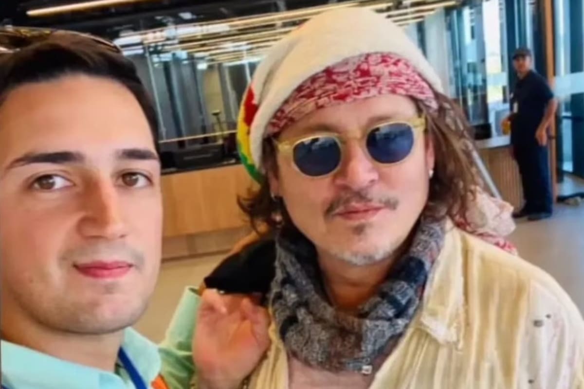En las últimas horas, actor Johnny Depp aterrizó en el aeropuerto de Punta del Este (Foto: Instagram @gustavodesvalziok)