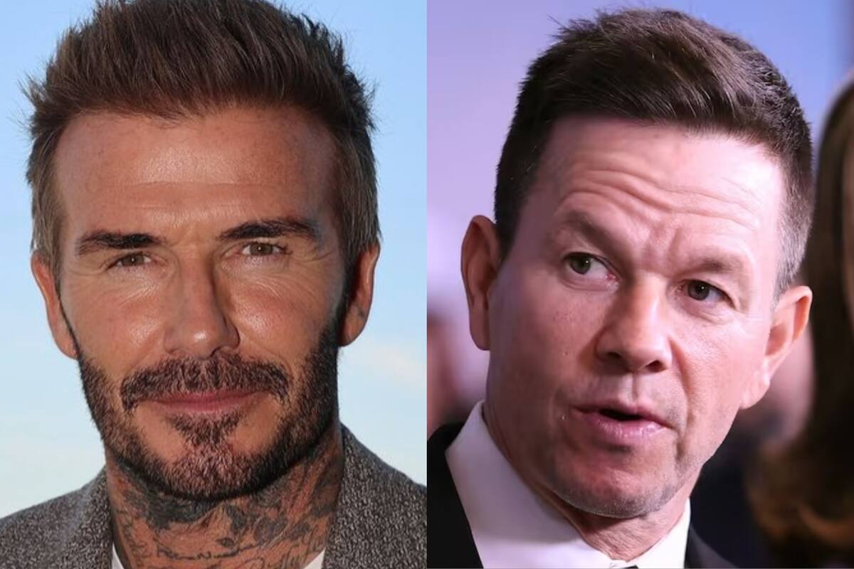 En las últimas horas, se conoció la desestimación de la demanda de Beckham a su "examigo" Wahlberg (Foto: Instagram @davidbeckham / RONDA CHURCHILL - AFP)