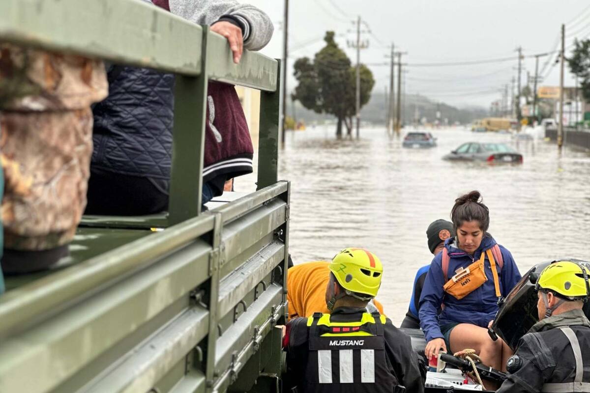 En las últimas temporadas, los residentes de California vivieron atípicas inundaciones; si Hilary toca tierra, sería la primera gran tormenta tropical en ese estado en más de ocho décadas
