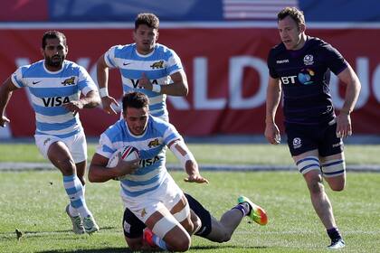 En Las Vegas, el seven de los Pumas dio el batacazo ante los All Blacks