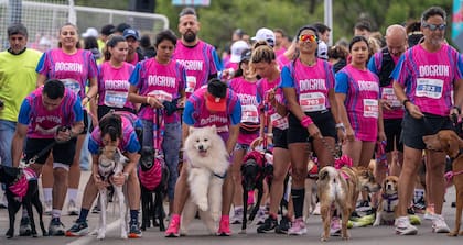 En los 1K y 3K se podrá inscribir desde una hasta cuatro personas por perro, una novedad pensada para que familiares o amigos puedan realizar juntos el recorrido