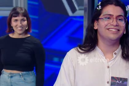 En Los 8 escalones Ale reveló que se va a vivir con su ex (Foto: Captura de TV / eltrece)
