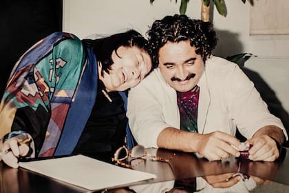 En los 90, con Mercedes Sosa