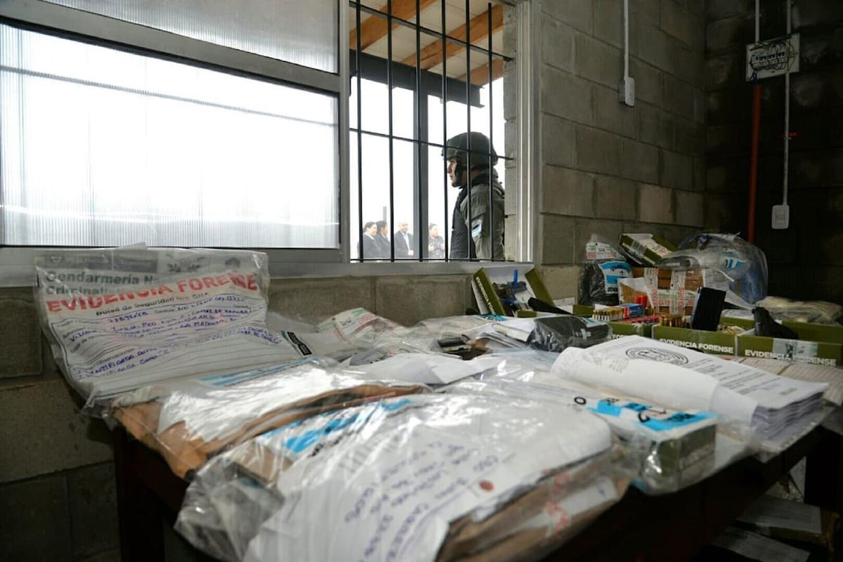 En los allanamientos se decomisaron 62 kilos de cocaína