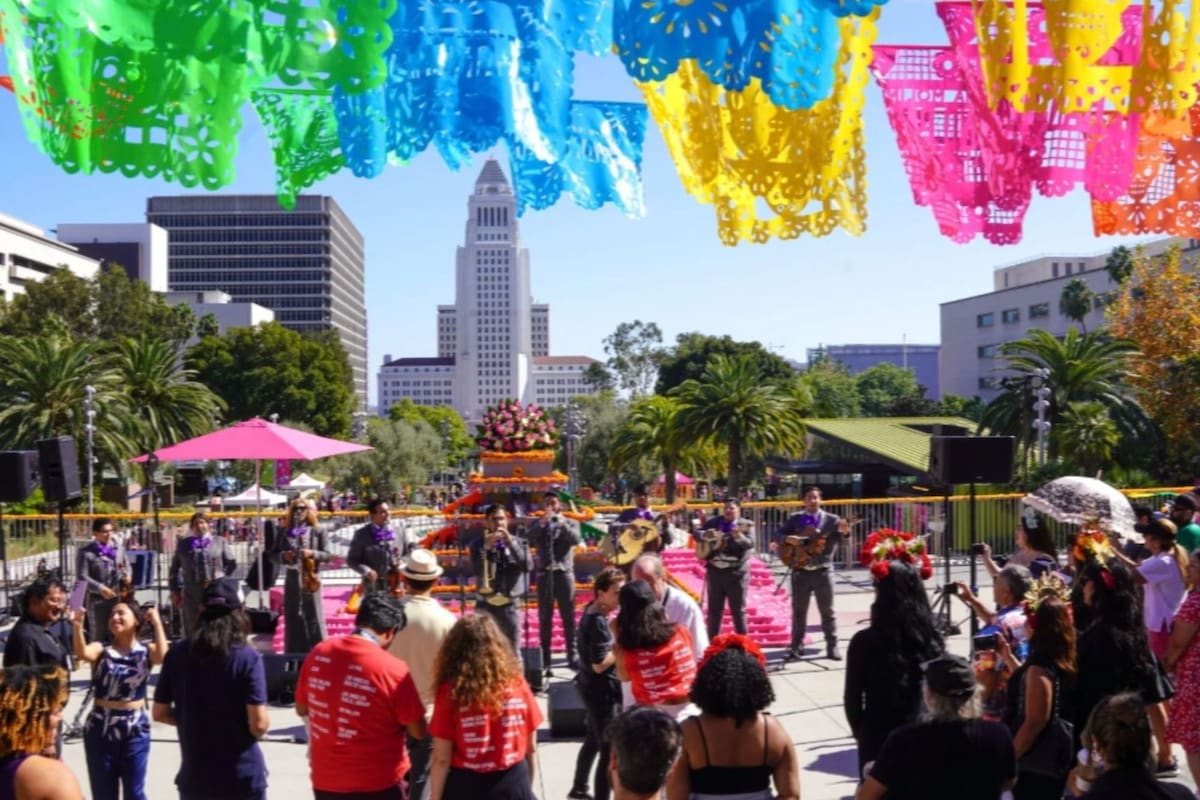 En Los Angeles las festividades son variadas (Foto: @grandpark_la)