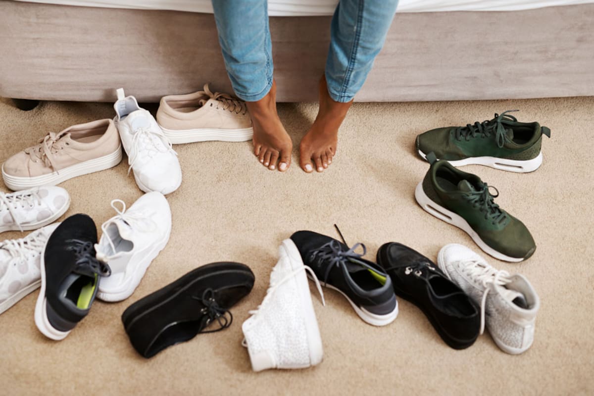 En los años ''70 y ''80 las zapatillas volvieron a ponerse de moda, gracias a la popularidad de los deportes.