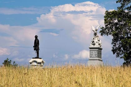 En los campos del Parque Militar Gettysburg se libró la Guerra de Secesión el 3 de julio de 1863 que causó 51.000 muertes, lo que cambió el rumbo de la Guerra Civil y del país mismo