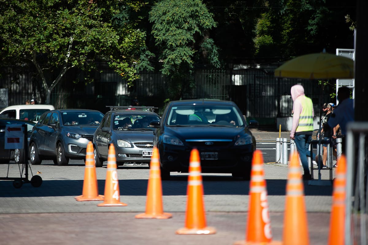 En los centros de testeos porteños, los procedimientos fueron realizados hoy sin demora y con un ritmo constante