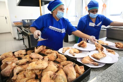En los comedores, se incorporaron más verduras, frutas y legumbres