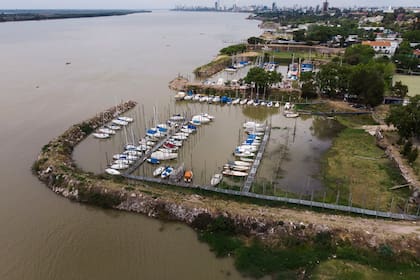 En los dos últimos días el río Paraná subió 12 centímetros a la altura de Rosario, debido a las intensas lluvias en el sur de Brasil