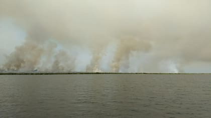 En los Esteros del Iberá hubo dos incendios de consideración, donde se quemaron alrededor de 460 hectáreas (parte de la reserva)
