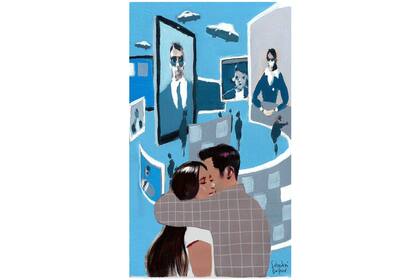 En los mundos anteriores, el argentino
Gustavo Nielsen imagina, clásicos del género fantástico futurista