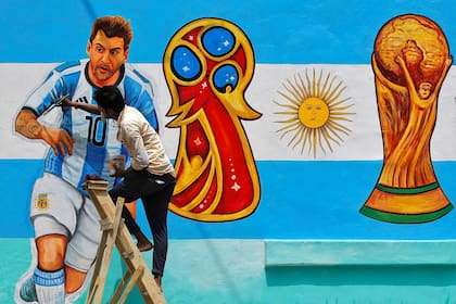 En los muros de Rusia 2018: el nuevo destino en el que Messi irá tras una obsesión