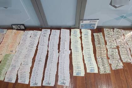 En los operativos se secuestraron 13.000.000 de pesos y 6000 dólares