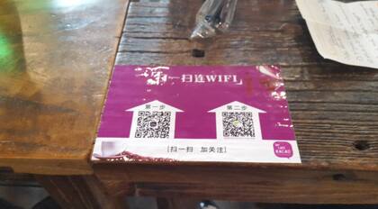 En los restaurants, sólo se podía pagar en efectivo o con QR