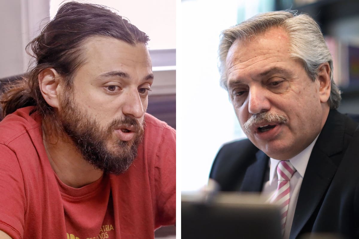 En los últimos días, el dirigente social cuestionó al ministro de Desarrollo Social, Daniel Arroyo, y a la política de distribución de alimentos