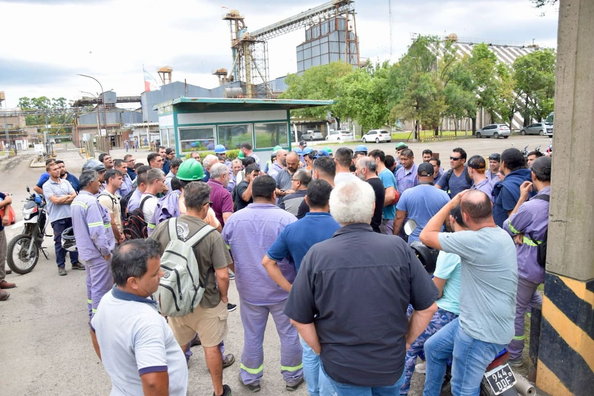 En los últimos días hubo movilizaciones en las plantas de Vicentin