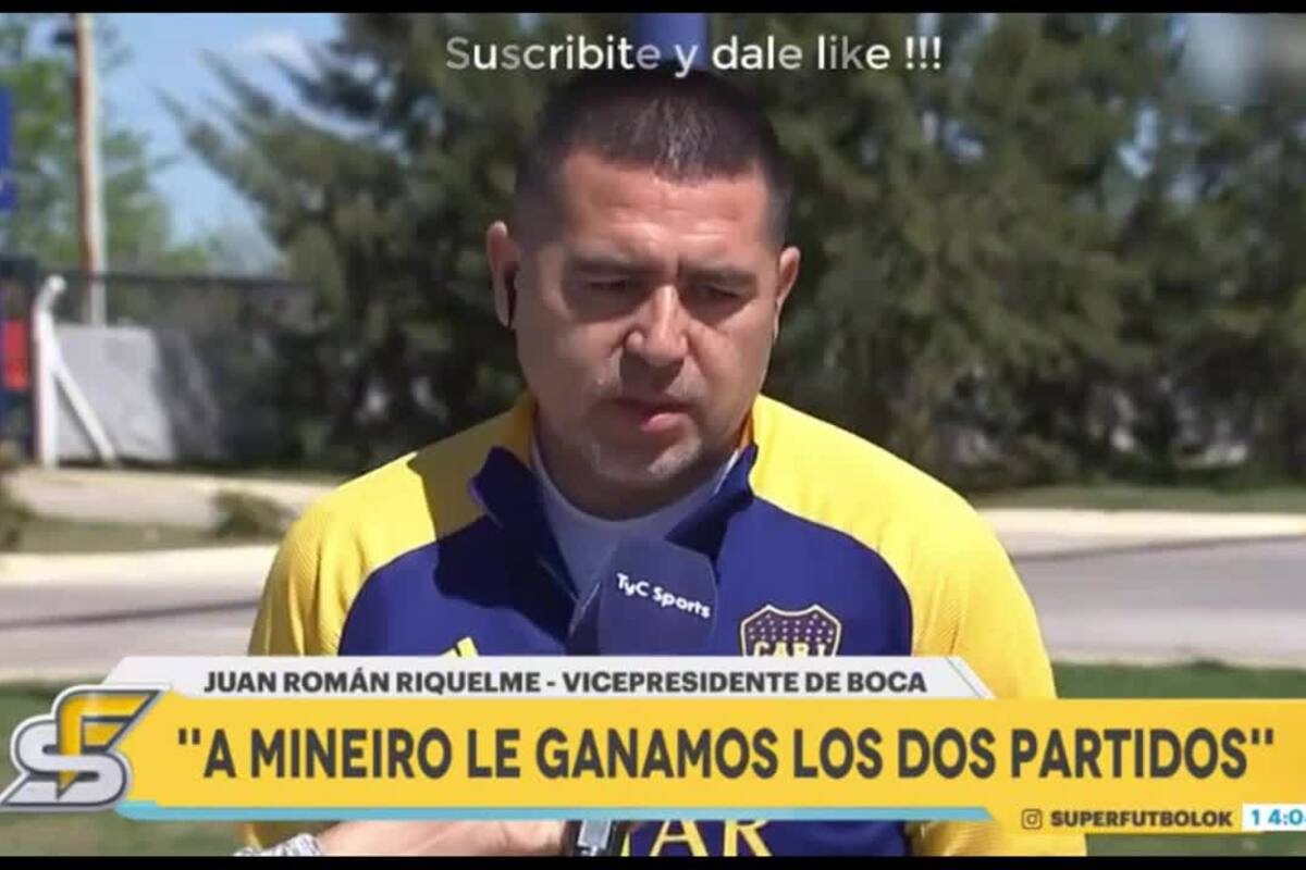 En los últimos días, Riquelme insistió en las polémicas de lo sucedido en las canchas en la serie Boca vs. Mineiro por la Copa Libertadores, pero evitó exponerse con lo que ocurrió detrás de escena.