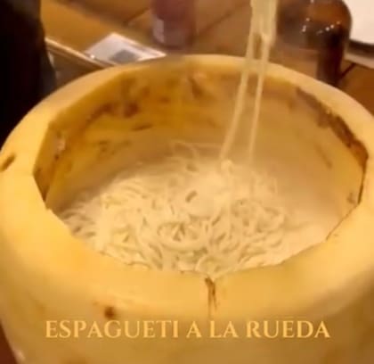 En los últimos meses incorporaron el Spaghetti la rueda