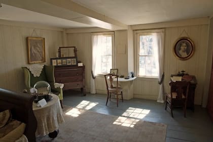 En Louisa May Alcott's Orchard House se puede conocer la habitación donde se escribió la novela "Little Women"
