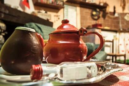 En Lungro el mate es parte de la vida diaria.