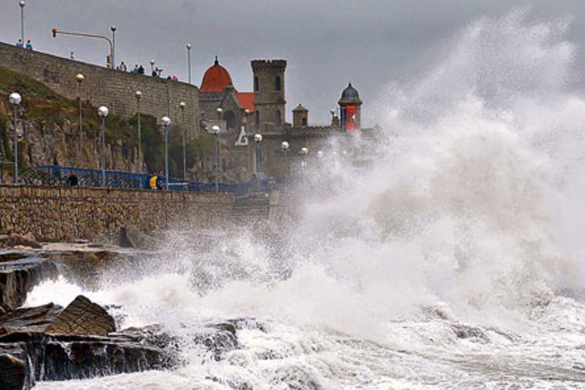 En Mar del Plata ayer hubo ráfagas de viento de hasta 60 kilómetros por hora
