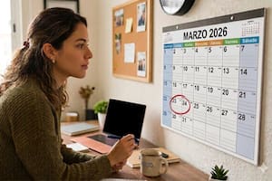 En marzo 2026 hay un feriado y un día laborable que conforman un fin de semana largo de cuatro días