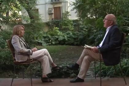 En marzo de este año Pablo Sirvén entrevistó a Magdalena en el jardín de su casa de la calle Rodríguez Peña para "Hablemos de otra cosa", por LN+