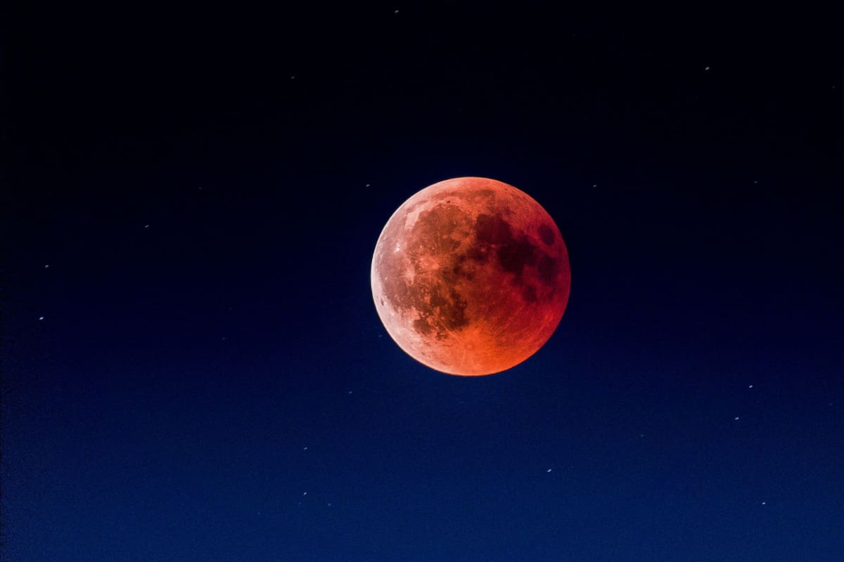 En marzo habrá un eclipse total lunar que se verá en Estados Unidos (Unsplash)