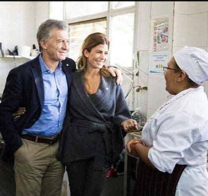 En mayo de 2018, Reina Sandoval cocinó para 100 personas en la Quinta de Olivos