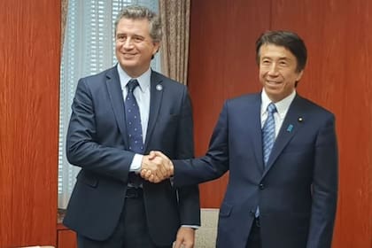 En mayo pasado, Etchevehere estuvo en Japón y se reunión con el ministro de Agricultura de ese país, Ken Saíto