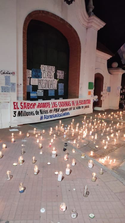 En mayo pasado, Padres Organizados marcharon a la residencia de Olivos para pedir que reabran las escuelas