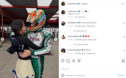 En mayo ya comenzaron a compartir fotos juntos en las redes sociales (Captura: Instagram @maiareficco)