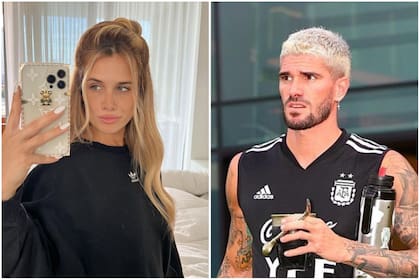 En medio de la batalla legal, se conoció un audio, con insultos y amenazas, que Horacio Homs, el padre de Camila, le envió a Rodrigo De Paul (Foto: Instagram @camihoms / @rodridepaul)