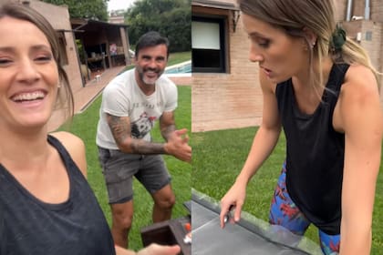 En medio de la invasión de mosquitos, Mica Viciconte y Fabián Cubero le enseñaron a sus seguidores a arreglar el mosquitero (Foto: Captura de video / Instagram @micaviciconte)