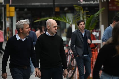 En medio de la protesta, Larreta viajó a Entre Ríos para respaldar a Rogelio Frigerio