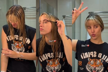 En medio de su difícil momento, la joven decidió levantarse de la cama, bañarse y arreglarse para sentirse mejor (Foto: Instagram @denisse_belen_gonzalez)
